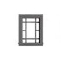 Victorian Attic Window with Precut Glazing -- 20 x 30′ pkg(12), HO, Tichy Train Group 8304