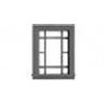 Victorian Attic Window with Precut Glazing -- 20 x 30′ pkg(12), HO, Tichy Train Group 8304