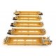 Thrall 5-Unit Rebuilt 40′ Well Car - Ready to Run -- BNSF Santa Fe Leasing SFLC 1018