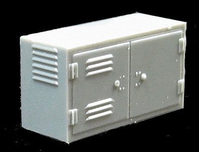 Louvered Doors for General Electric `EUC` XR Series U Boats, HO, Hi-Tech Details 6028