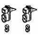 Headlight Sets - SP - Mars Lights, SD7/9 -- Double End pkg(8), HO, Details West 105