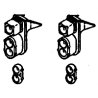 Headlight Sets - SP - Mars Lights, SD7/9 -- Double End pkg(8), HO, Details West 105
