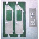 EMD Spartan Cab Doors -- pkg(2), N, Atlas Model Railroad Co. BLMA17
