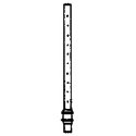 Gondola Stakes for 12′ Wide Boards, Includes Pockets pkg(40), HO, Grandt Line Products Inc 5108