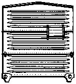 Boxcar Ends -- Youngstown - For USRA Double Sheath Cars 1 Pair, HO, Tichy Train Group 3001