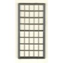 Double-Hung Windows -- 40-Pane - Scale 60 x 120′ 152 x 305cm pkg(3), O, Grandt Line Products Inc 3705