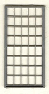 Double-Hung Windows -- 40-Pane - Scale 60 x 120′ 152 x 305cm pkg(3), O, Grandt Line Products Inc 3705
