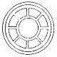 Round Windows for Masonry Buildings -- Four-Pane, 42′ Diameter, O, Grandt Line Products Inc 3716
