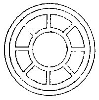 Round Windows for Masonry Buildings -- Four-Pane, 42′ Diameter, O, Grandt Line Products Inc 3716