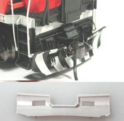 Snow Plow (Plastic) -- Fits Canadian National Diesels, HO, Cal Scale 586