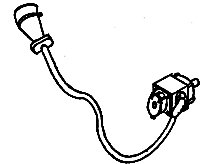 MU Cables -- 1 Each Receptacle Single-Plug & Stand, HO, Details West 219