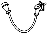 MU Cables -- 1 Each Receptacle Double-Plug & Stand, HO, Details West 220