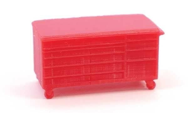 Short Rolling Tool Chest, N, ALL SCALE MINIATURES 1601898