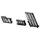 Intermodal Details -- Bridge Plates for Piggyback Flats pkg(2), HO, Details West 1017
