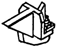 Fuel Tank Brackets -- GE-Style pkg(4), HO, Details West 240