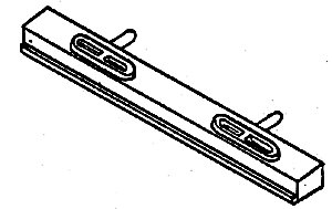 Pilot -- Beam Less Footboards pkg(2), HO, Details West 193