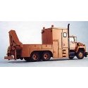 Wreck Crane Supply Carrier Body - Kit (unpainted metal) -- Fits Atlas Ford Tractor (Sold Separat, HO, Custom Finishing 7072