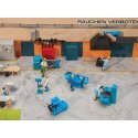 Locksmith′s Workshop Interior Equipment - Kit, HO, Faller Gmbh 180456