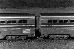 Working Diaphragm Kits - 6 Pair -- Gray - For Con-Cor Superliners, HO, American Limited Models 9406