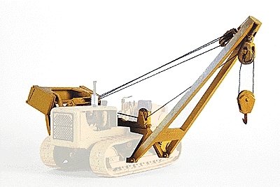 Side Boom Pipelayer/Railroad Wrecking Crane Attachment - Kit -- Fits 247-7070 (Sold Separately), HO, Custom Finishing 7274
