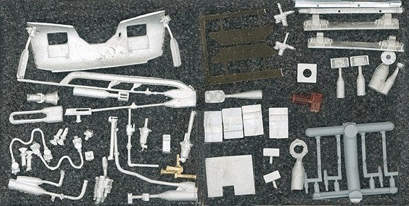 Super Detail Set for EMD GP60 Diesels -- Southern Pacific, Cotton Belt, Denver & Rio Grande Western (, HO, Details West 332