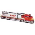 Detail Kit for Athearn Genesis -- For BNSF SD75I Diesels, HO, Details West 297