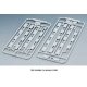 Platform Edge Barriers with Doors pkg(4) -- Use with 381-23160 and -23161, Sprues with Decals (Japan, N, Kato USA Inc 23163
