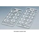 Platform Edge Barriers with Doors pkg(4) -- Use with 381-23160 and -23161, Sprues with Decals (Japan, N, Kato USA Inc 23163