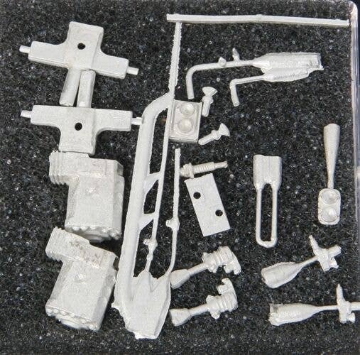 SD40-2 Detail Kit -- Burlington Northern Santa Fe & BNSF For Intermountain & Athearn Units, HO, Details West 382