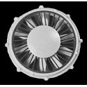 36′ Radiator Fan -- For First Generation EMD Diesels pkg(4), HO, Cannon & Company 1707