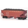 Magnetic Coal Load pkg(12) -- For Accurail 7700-Series Offset-Side Twin Hopper, HO, Accurail Inc 304