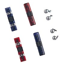 Emergency Vehicle Accessory Set -- Modern American Light Bars & Spotlights 2 - Kit, HO, Busch Gmbh & Co Kg 49963