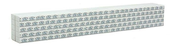 Wrapped Lumber Load for WalthersMainline 72′ Centerbeam Flatcar -- High Cascade, HO, Walthers SceneMaster 3153