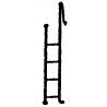 Pennsy Tender Ladder -- Short, HO, Custom Finishing 182