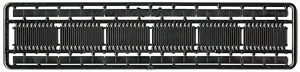 150′ Bridge Details (Unpainted Plastic) -- Bridge Ties & Stringers, N, Central Valley 1812