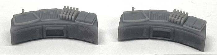 Food Service Counter - 3-D Printed Kit -- pkg(2), N, Phoenix Precision Models 30545