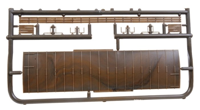 40′ Round Freight Car Roof pkg(3), HO, Central Valley 1002