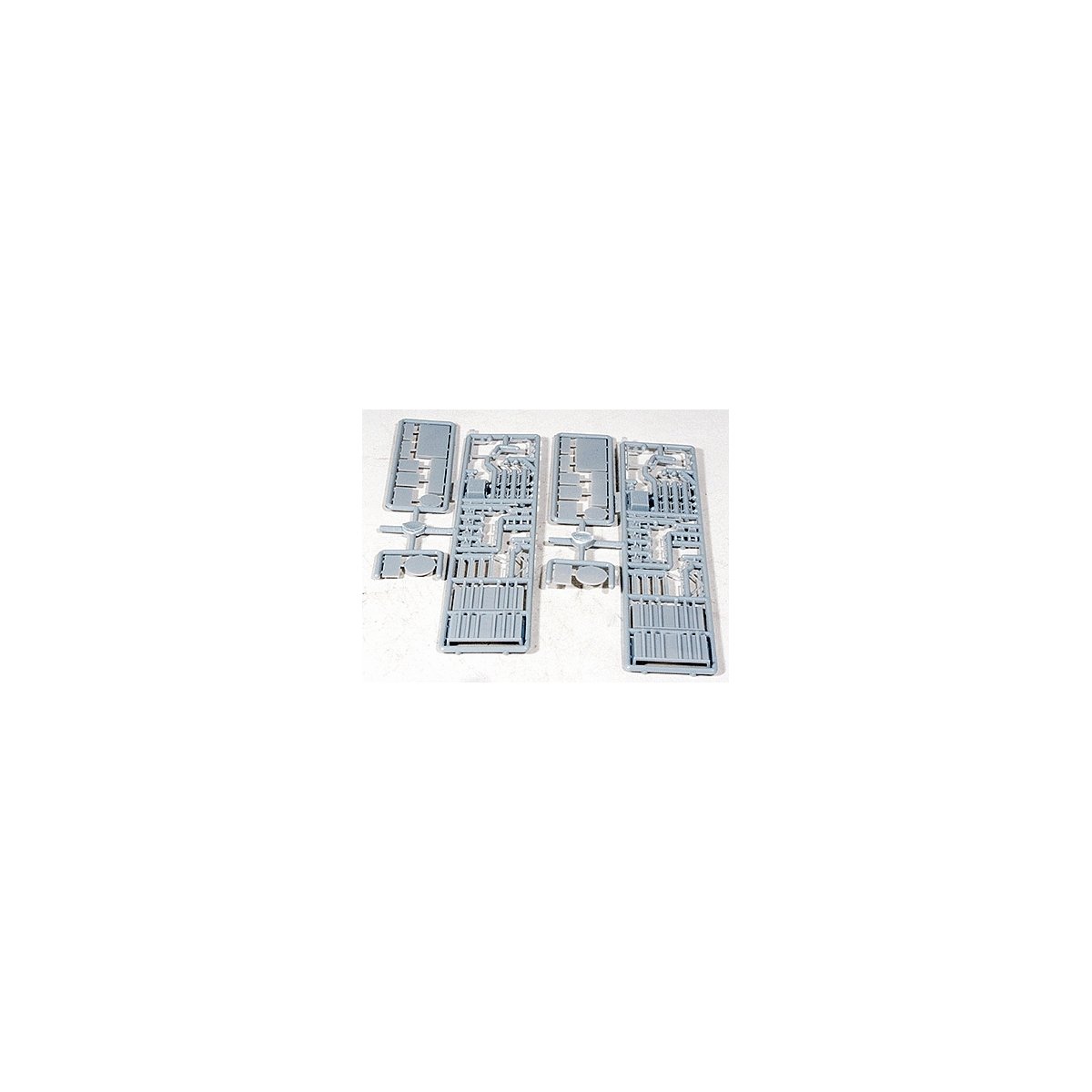Trailer Landing Gear (2 Sets) -- Includes: Landing Gear, Tire Rack, Tool Box & Bulkheads, HO, Lonestar Models 12106