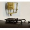 F-Unit Roof-Mount Radiator -- SP&S Style Lengthwise Piping Brass, HO, Cal Scale 190684