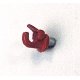 Operating Pintel Hooks pkg(3) - Kit (unpainted metal), HO, Custom Finishing 7248