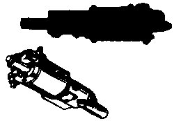 Steam Loco Pilot (Brass Casting) -- Standard Two-Cylinder Style, HO, Cal Scale 224