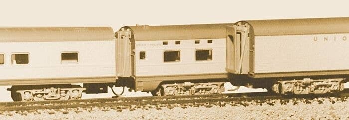 Diaphragms -- Streamline Passenger Cars Gray, N, American Limited Models 8500