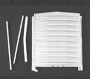 40s & 50s AAR Boxcar Dreadnaught Ends pkg(2) -- 5/5 Type, HO, Detail Associates 6236