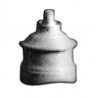 Domes -- Steam, Fluted pkg(2), N, Detail Associates 8004