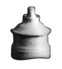 Domes -- Steam, Fluted pkg(2), N, Detail Associates 8004