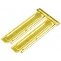 Brass Sunshades -- EMD Wide-Cab Diesels pkg(2), HO, Detail Associates 101303