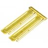 Brass Sunshades -- EMD Wide-Cab Diesels pkg(2), HO, Detail Associates 101303