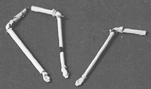 Air Hoses -- MU pkg(16), HO, Detail Associates 1508