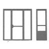 Doors -- Office Front, HO, Micro Engineering 80161