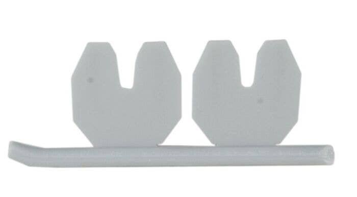Intermodal Details -- Fifth Wheel Plates - Unpainted, HO, Detail Associates 6230